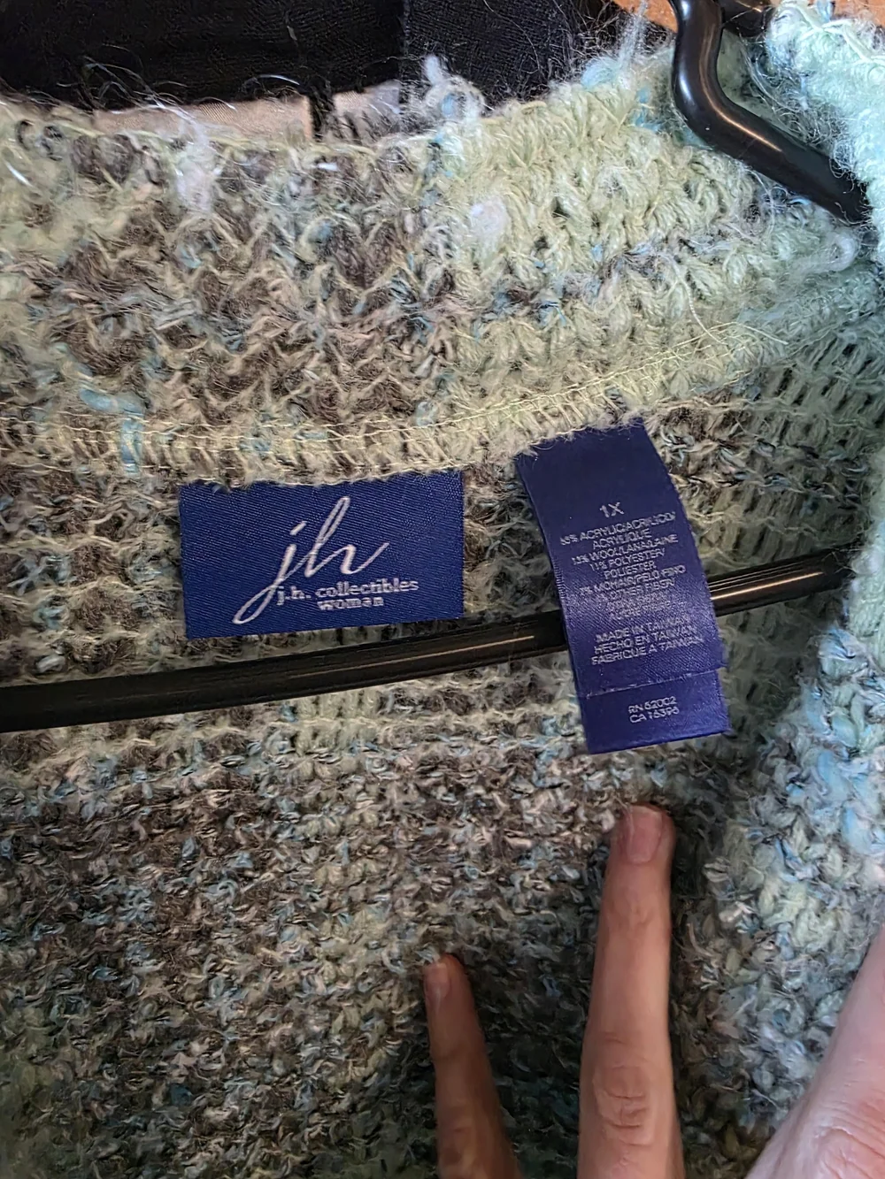 JH Collectible Cozy Knit Women's Cardigan Sweater - Picture 2 of 3